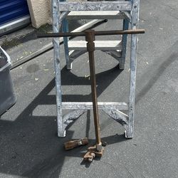 Vintage plumbing pipe wrench