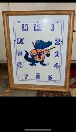 Florida Gators Clock
