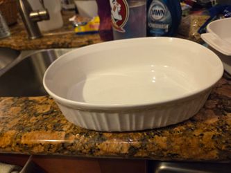 Vintage CorningWare White French 1 - 1/2 qt