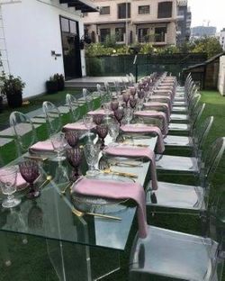 Chairs and tables r,e,n, t