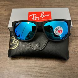 NEW in Original Packaging Polarized RB Justin Sunglasses