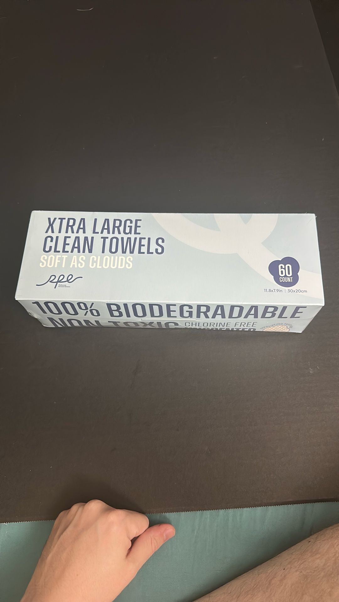 Xtra Large Clean Towels 60 Ct