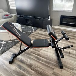 New Workout Bench Adjustable Home Gym 