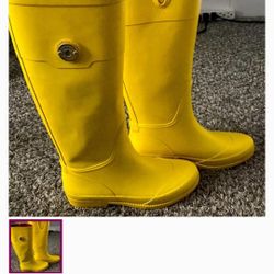 Tommy HILFIGURE RAINBOOTS YELLOW