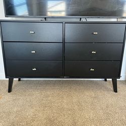 Black dresser
