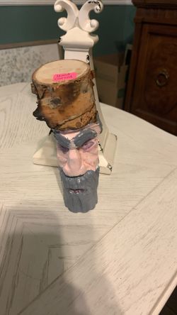 Hand Carved Tiki Face