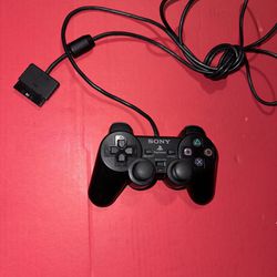 Sony PS2 OEM Black Playstation 2 Dualshock Controller - AUTHENTIC & WORKING