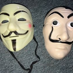Dali And Anonymous Masks