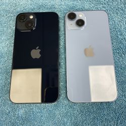 iPhone 14 unlocked 128Gb Blue And Black Price Is For EACH