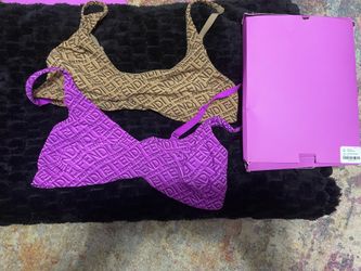 FENDI X SKIMS COLORADO/CALIFORNIA SKIMPY SCOOP BRALETTE MEDIUM