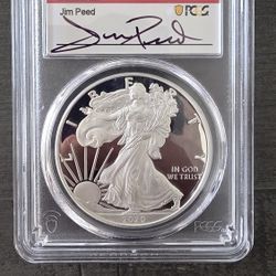 2020 S PCGS PR70 DCAM SILVER EAGLE SIGNED 