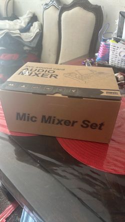 mic mixer set