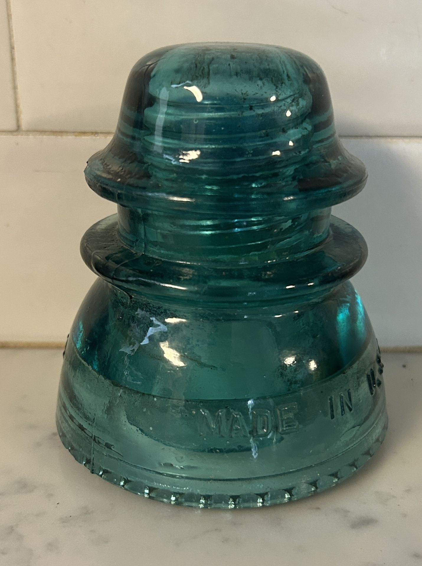 Hemingray No 42 Glass Insulator
