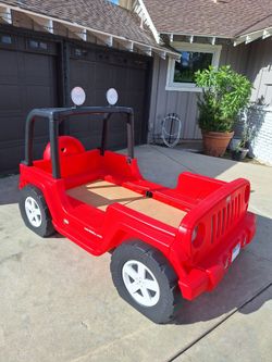 Twin size jeep Bed