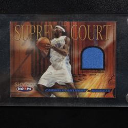 2004-05 NBA Hoops - Supreme Court Jerseys #SC/CA Carmelo Anthony (MEM)