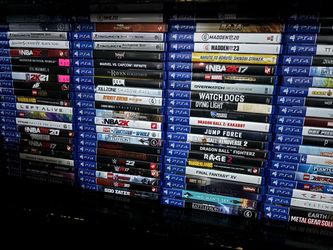Games for ps4 10$ each