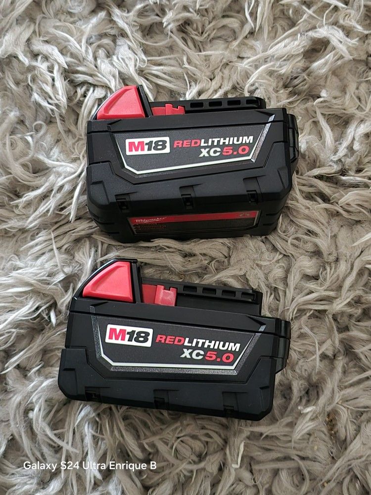 Milwaukee Batteries X.C 5 (2) Pack