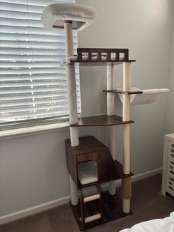 Large Multi-Level 6ft Cat Tree Tower