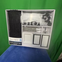 17 piece bathroom set