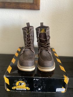 Botas De Trabajo , Color Café , Sizes 9.5 y Tambien 8