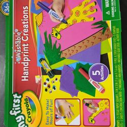Crayola Handprint Creation Craft