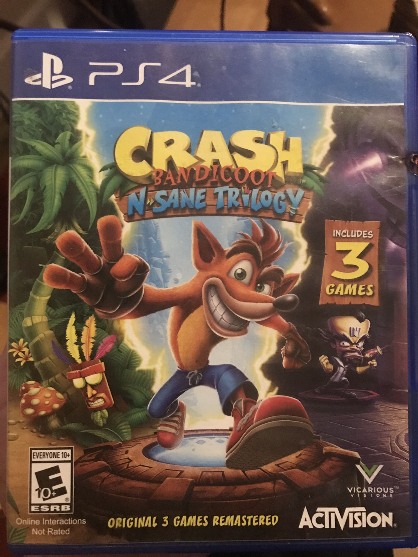 crash bandicoot ps4