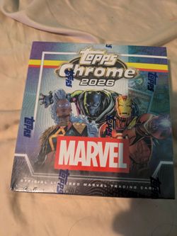 Topps chrome marvel 2026