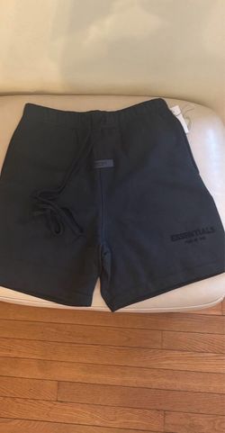 essentials shorts limo black