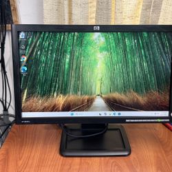 18” HP Widescreen Monitor 