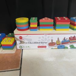 Wooden Educational Sorters 