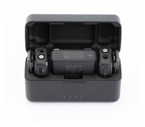 DJI Mic Dual-Transmitter Compact Digital Wireless Microphone System/Recorder for Camera & Smartphone, 2.4 GHz