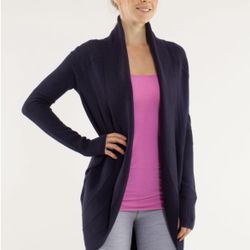 Lululemon XS Transformation Wrap Cocoon Cardigan Sweater