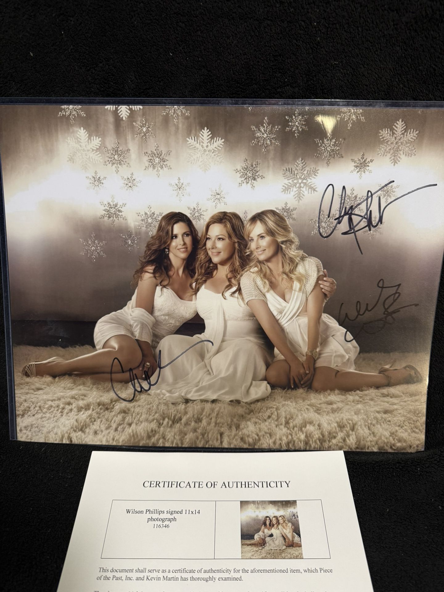 Wilson Phillips Autographed (3x) 11x14 Photograph W/COA