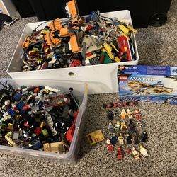 30+ lbs of Lego with sealed box and more!