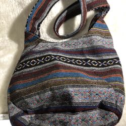 Hippie Bag Woven Large Boho Hippy Lady’s Bag 