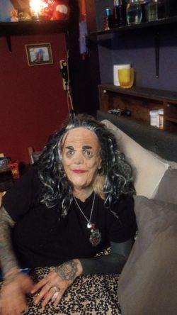 Old lady mask