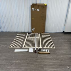 $50 #1229 (55” Tall X 30-68” Wide) Extra Tall Safety Gate For Baby, Toddler, Cat Or Dog