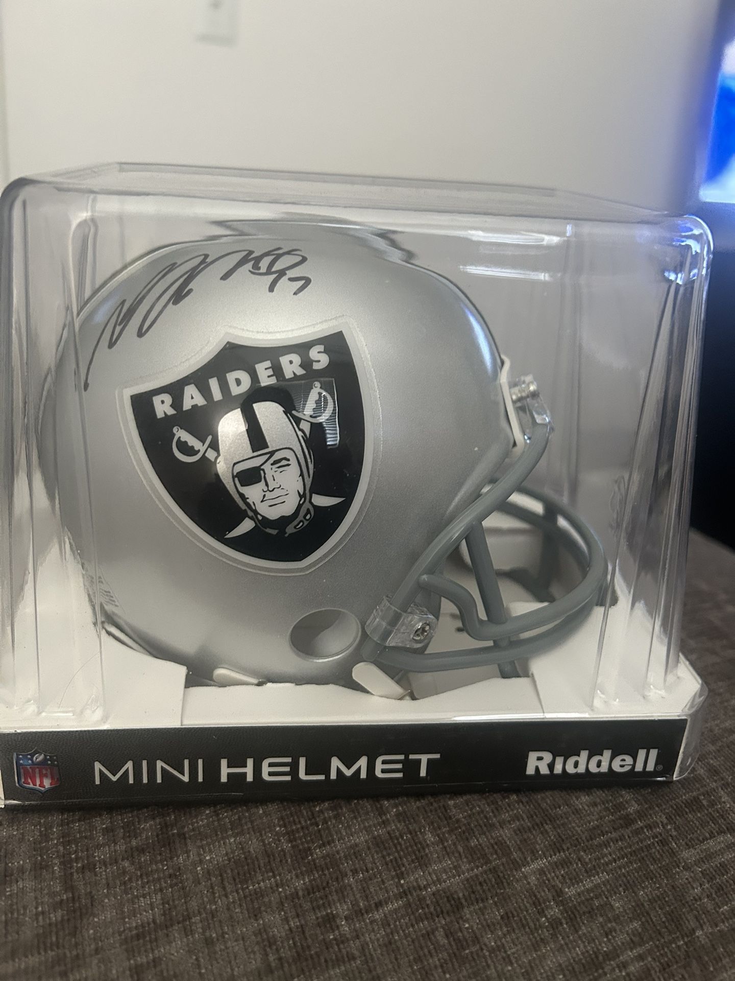 Davante Adams Signed Helmet