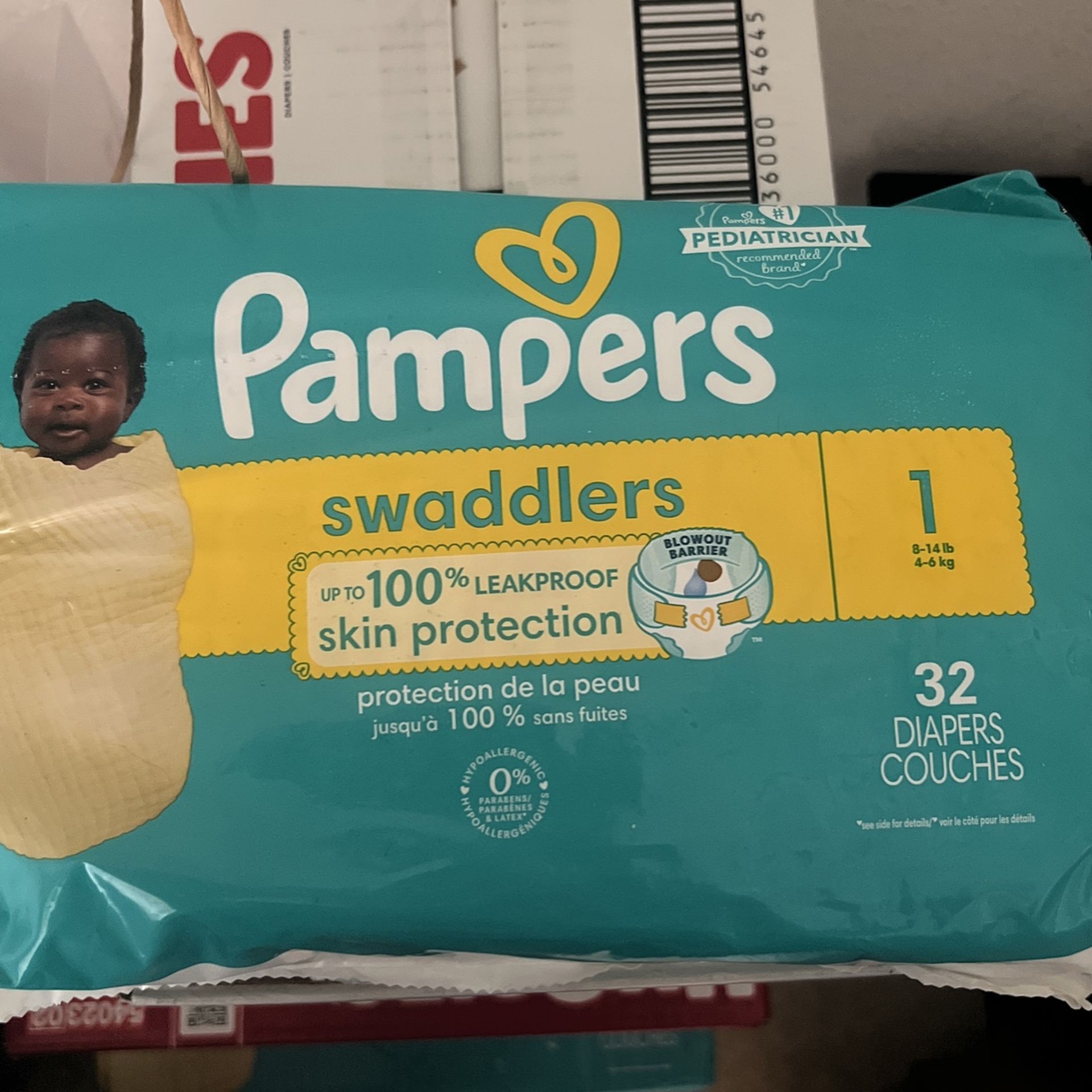 Diapers Size 1 Pampers