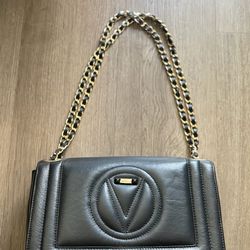 Mario Valentino Authentic Black Crossbody Beatrice