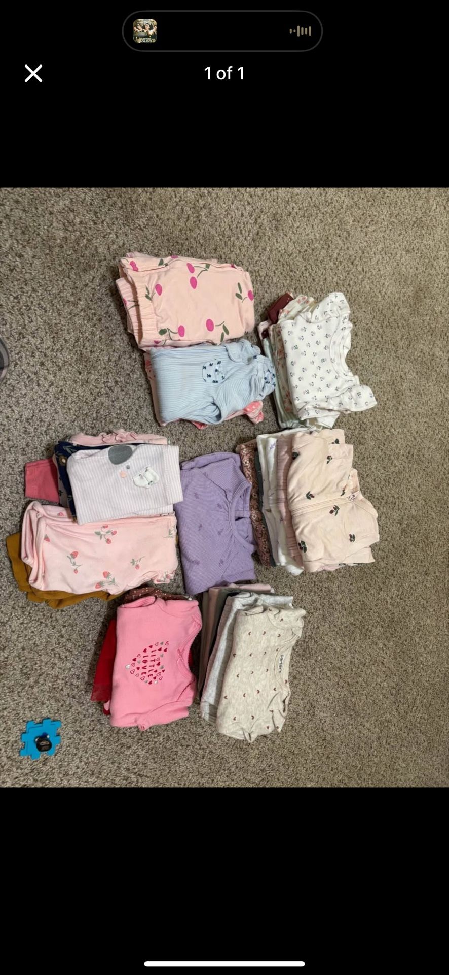 Carters Newborn Baby Girl Clothes