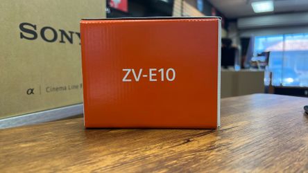 Sony ZV-E10 with 16-50mm lens