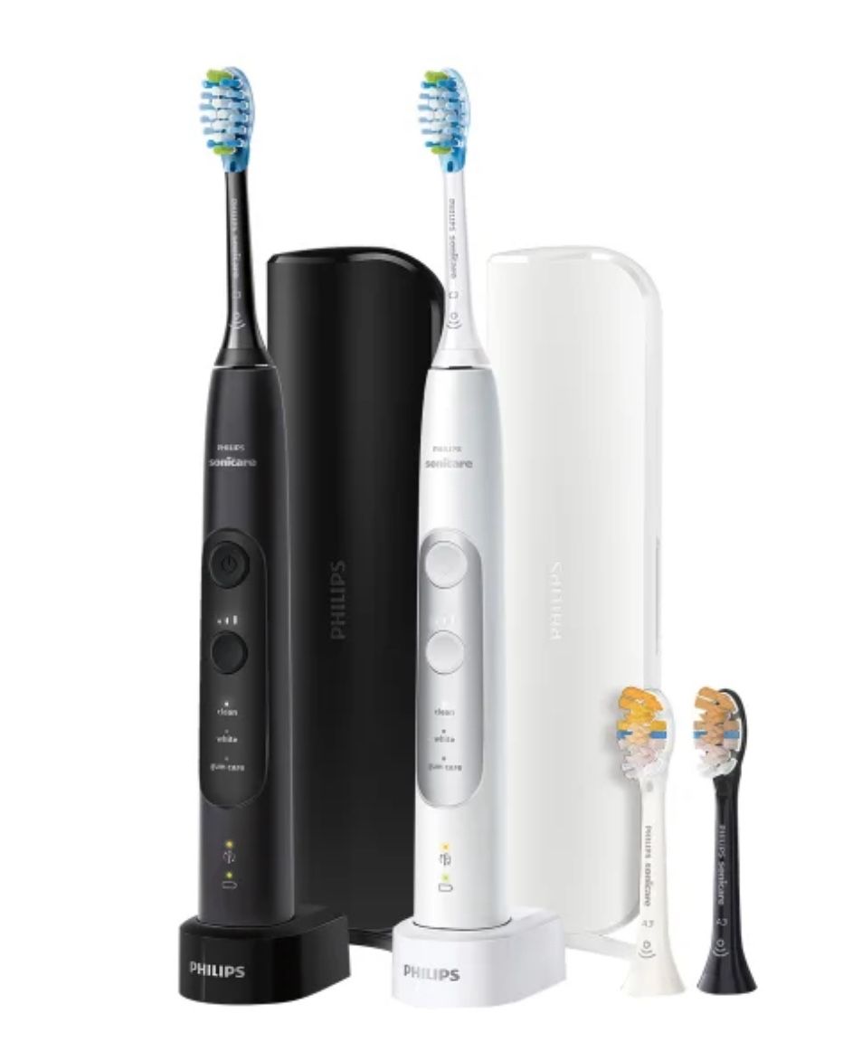 Philips Sonicare Professional Clean Rechargeable Electric Toothbrush, 2-pack