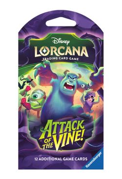Disney Lorcana Attack of The Vine Sleeved Booster Pack