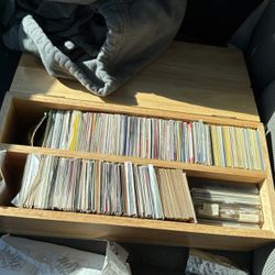 Box Full Of Old Sports Cards 