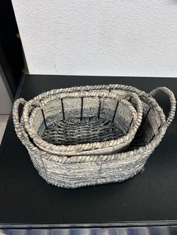 Wicker baskets