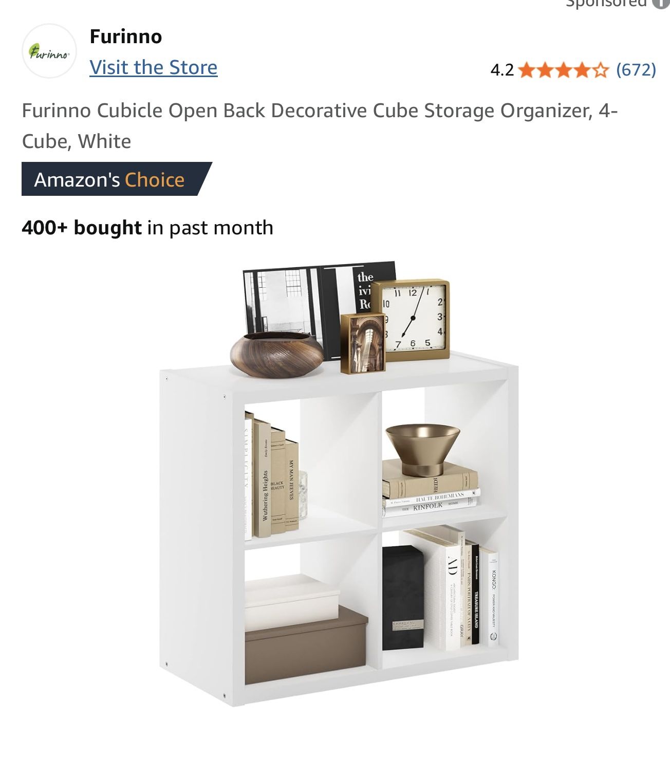Storage Organizer, 4-cube