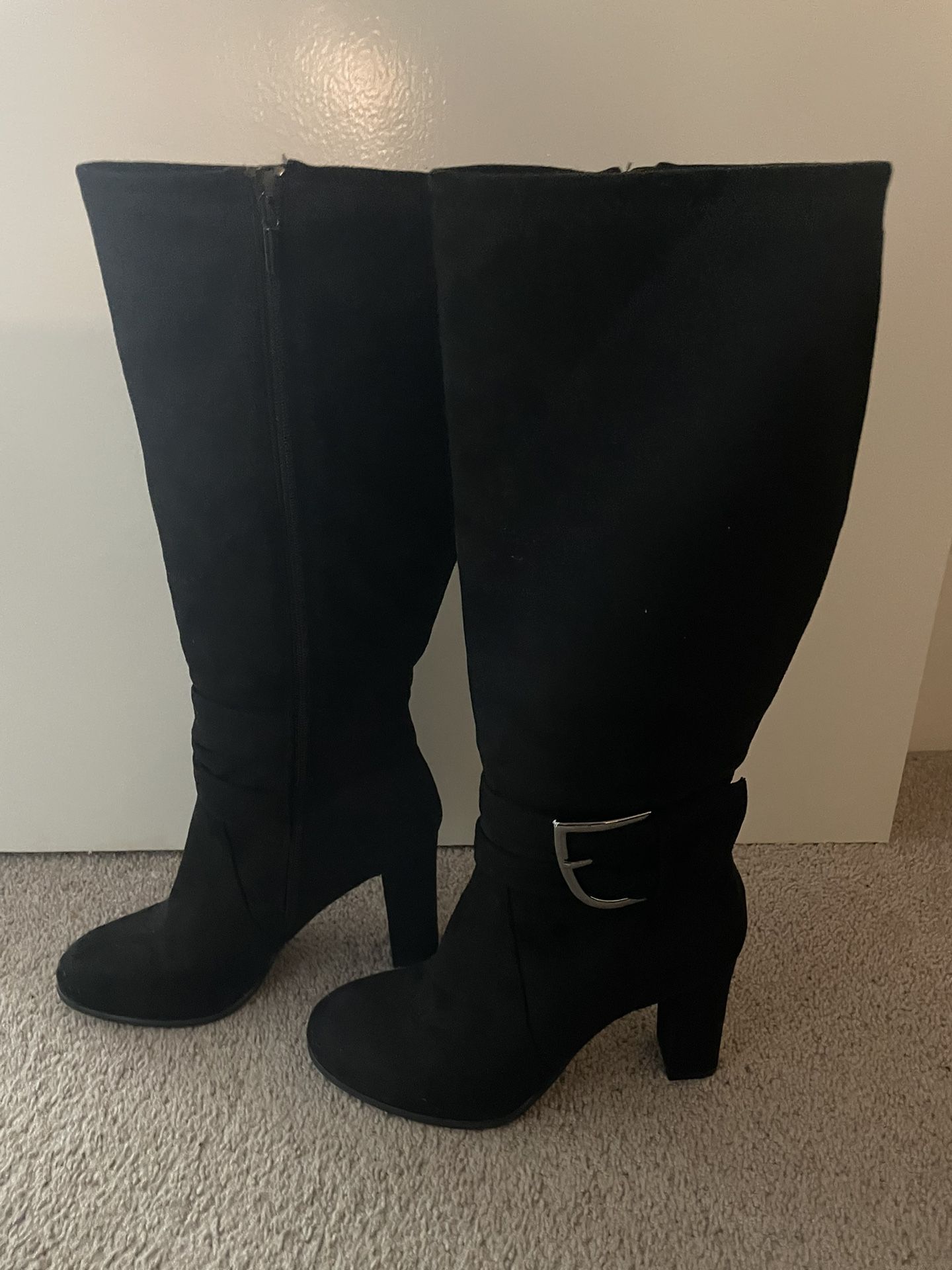 Black Boots - Womens Size 9