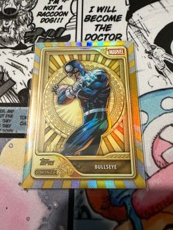 SDCC 2026 Marvel Topps Mint 2026 Bullseye #78 Gold Limited Serial 44/50