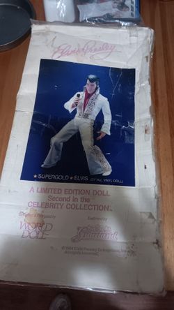 Elvis 21 inch vinyl doll